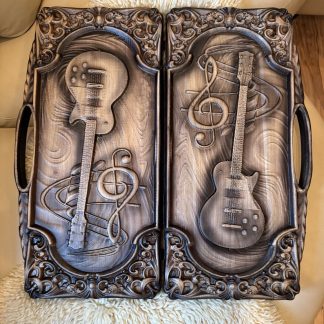 Нарди "Гітара" з ручкою